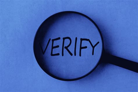 Certification Verification .